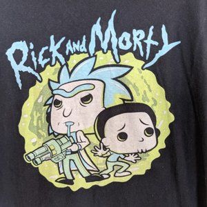 FUNKO POP! TEES — 'RICK AND MORTY'
